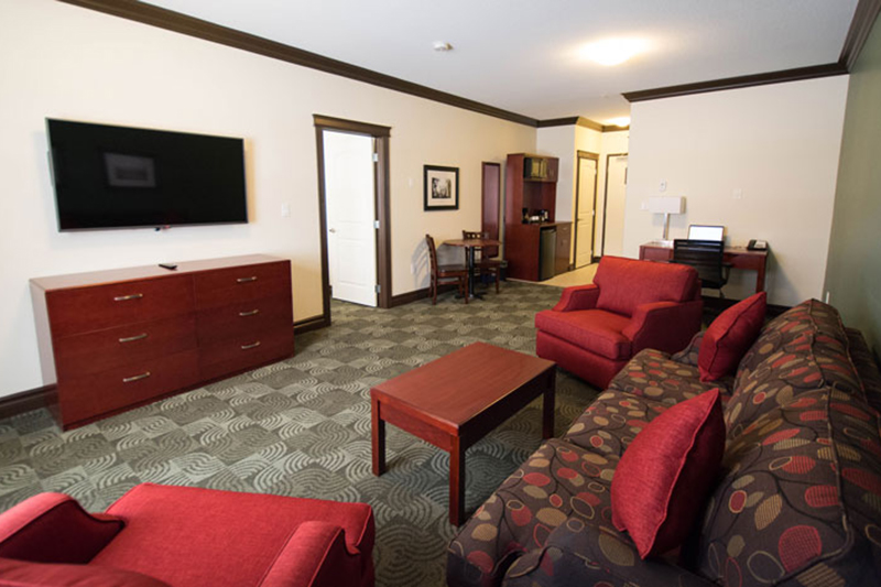 corner king suites in Chateau Nova Peace River Hote