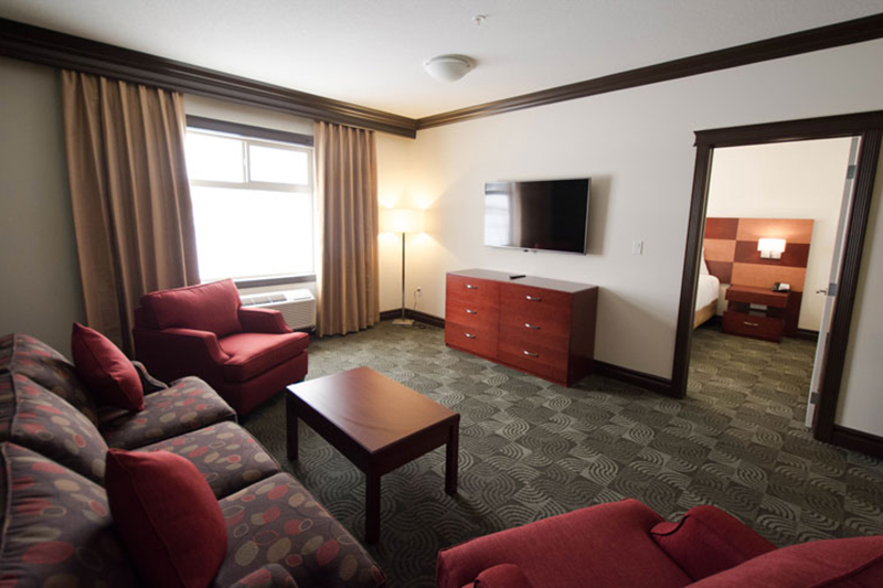 corner king suites in Chateau Nova Peace River Hote