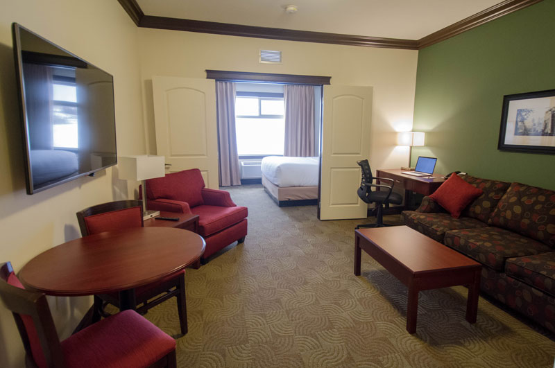 junior king suites in Chateau Nova Peace River Hotel