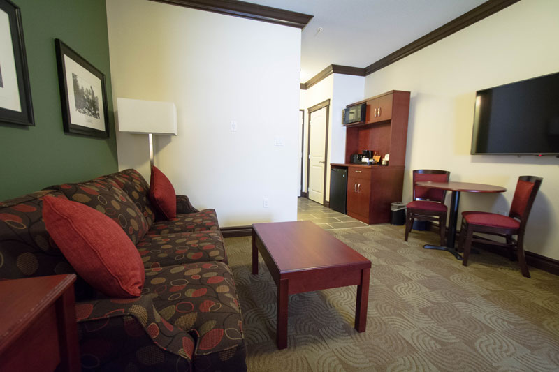 junior king suites in Chateau Nova Peace River Hotel